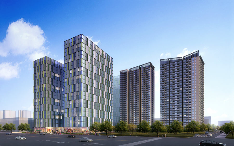 宝新科技园大厦外观图