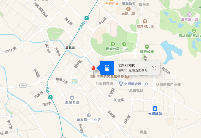 宝新科技园大厦地图位置-高德