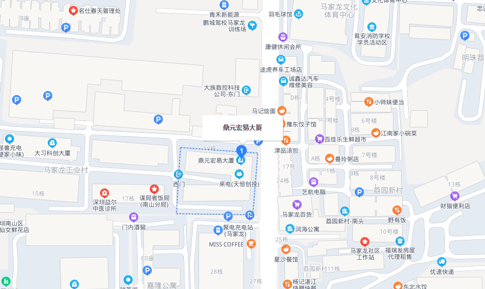 鼎元宏易大厦地图位置-高德