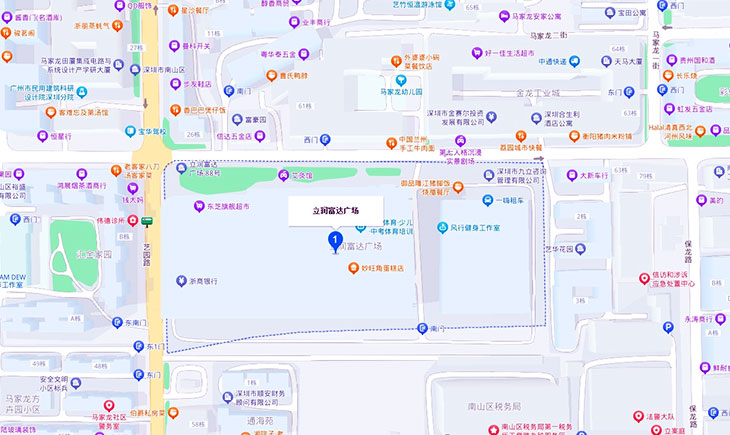 立润富达广场地图位置-百度