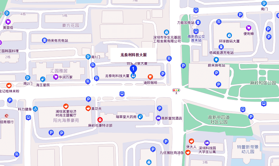 龙泰利科技大厦地图位置-高德