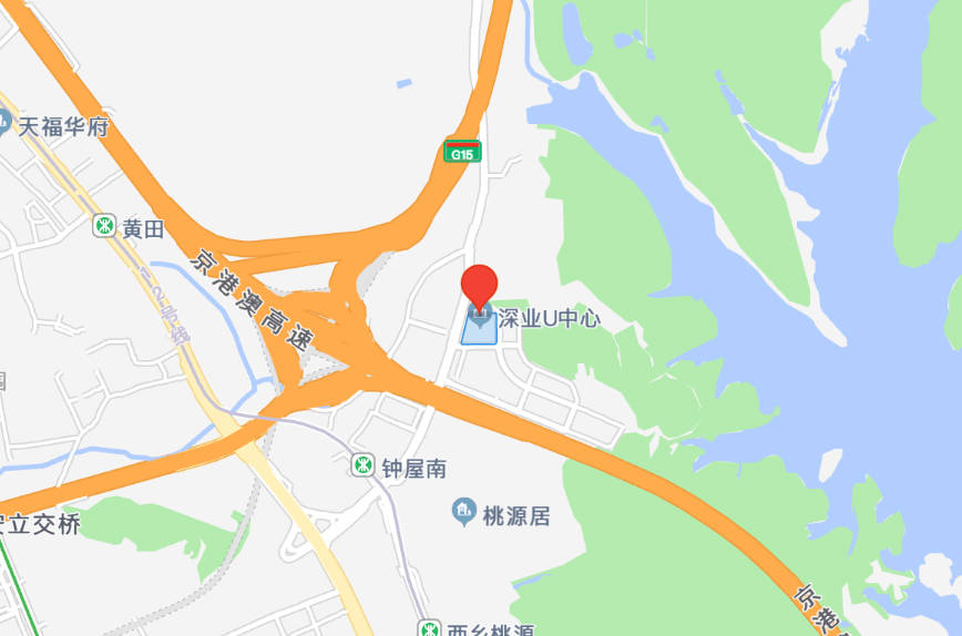 深业U中心(深业沙河U中心)地图位置-高德