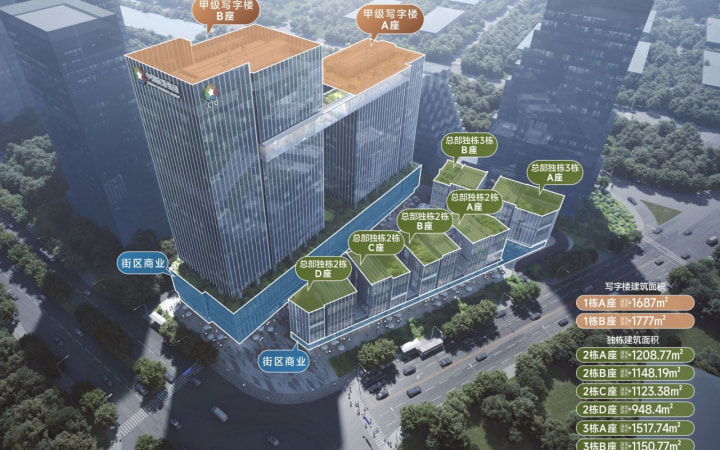 中旅国际大厦-渲染图