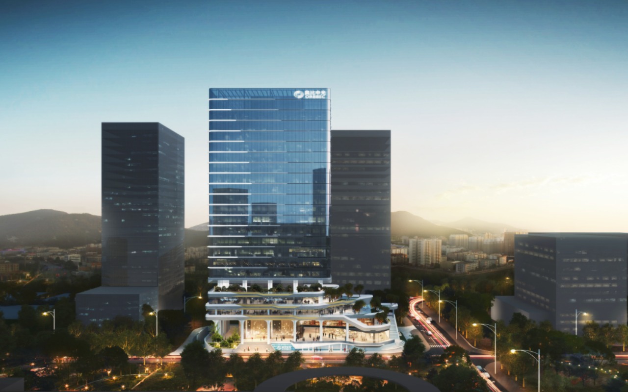 奥比科技大厦外观图