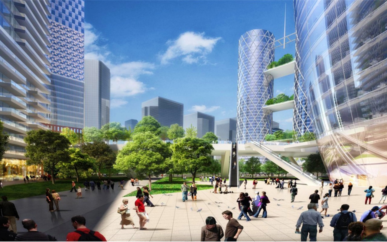 前海交易广场外观图