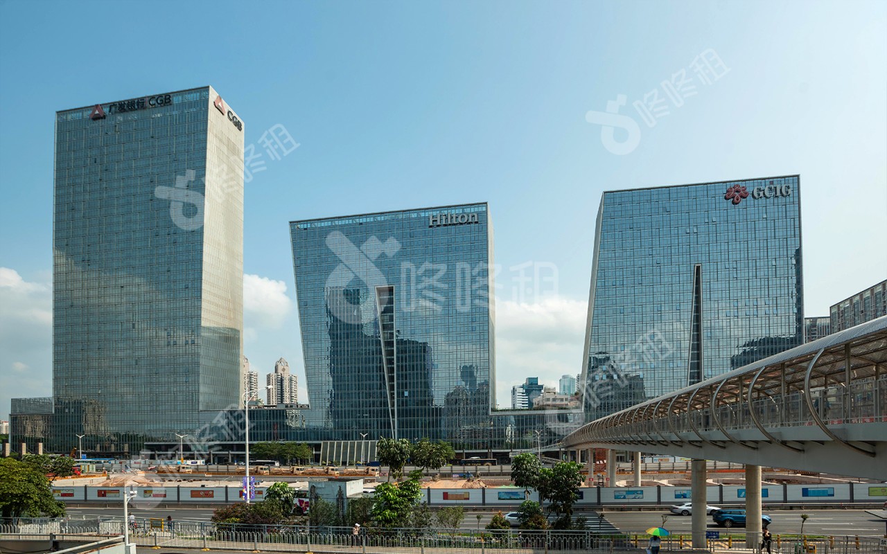 大中华国际金融中心实景图
