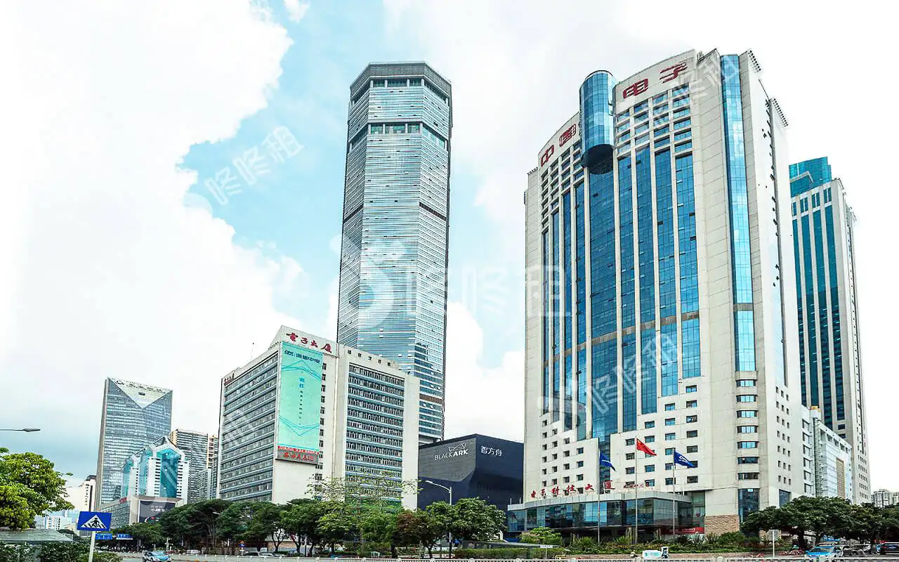 賽格廣場大廈桅桿順利拆除 今起正式恢復運營-咚咚租