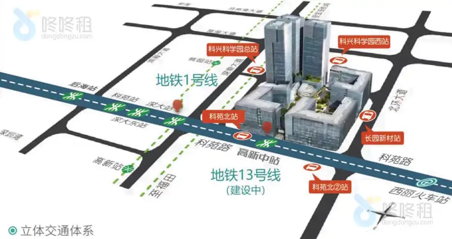 科興科學園廣角視野稀缺整層單位如今迎來放租-咚咚租
