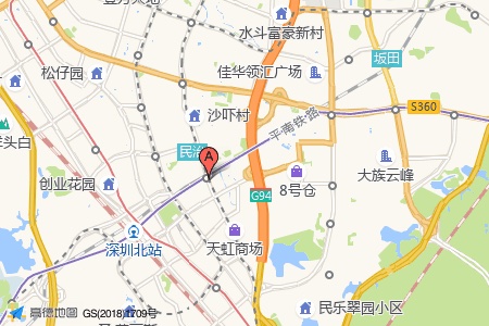 1970科技小镇周边交通与配套地图