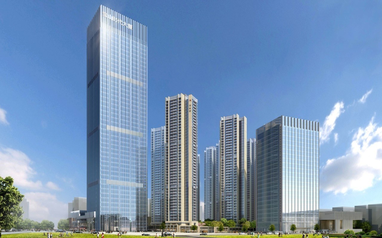 宝山时代大厦建筑外观