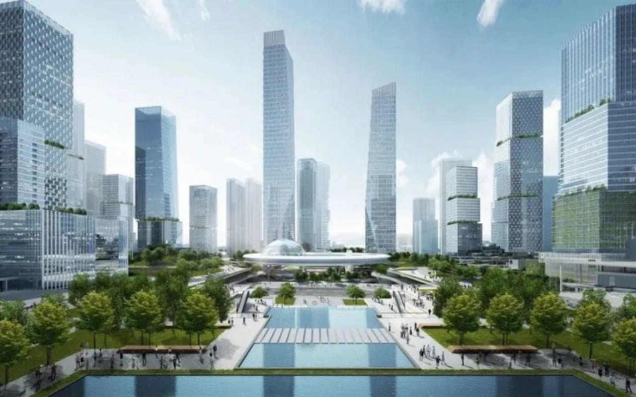 北站超核万象中心建筑外观