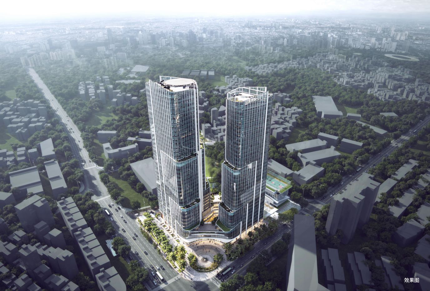 创兴云天建筑外观