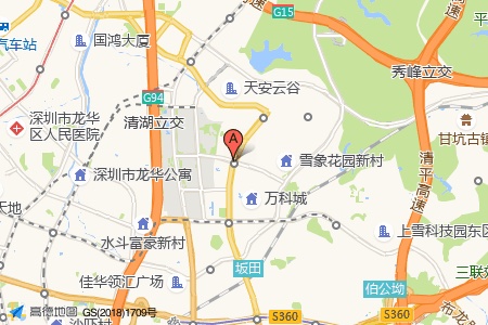 创兴云天周边交通与配套地图