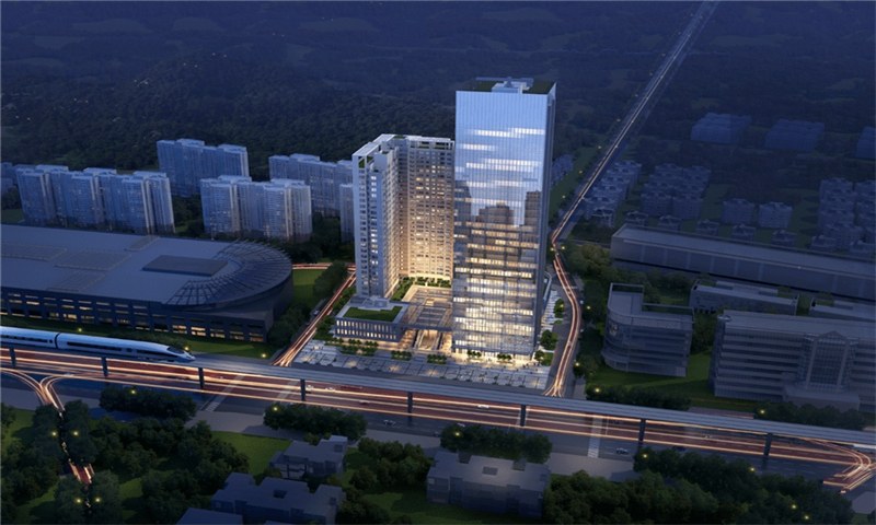 富基置地大厦建筑外观