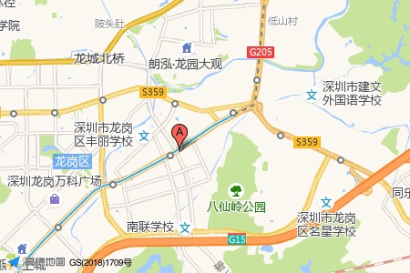 富基置地大厦周边交通与配套地图