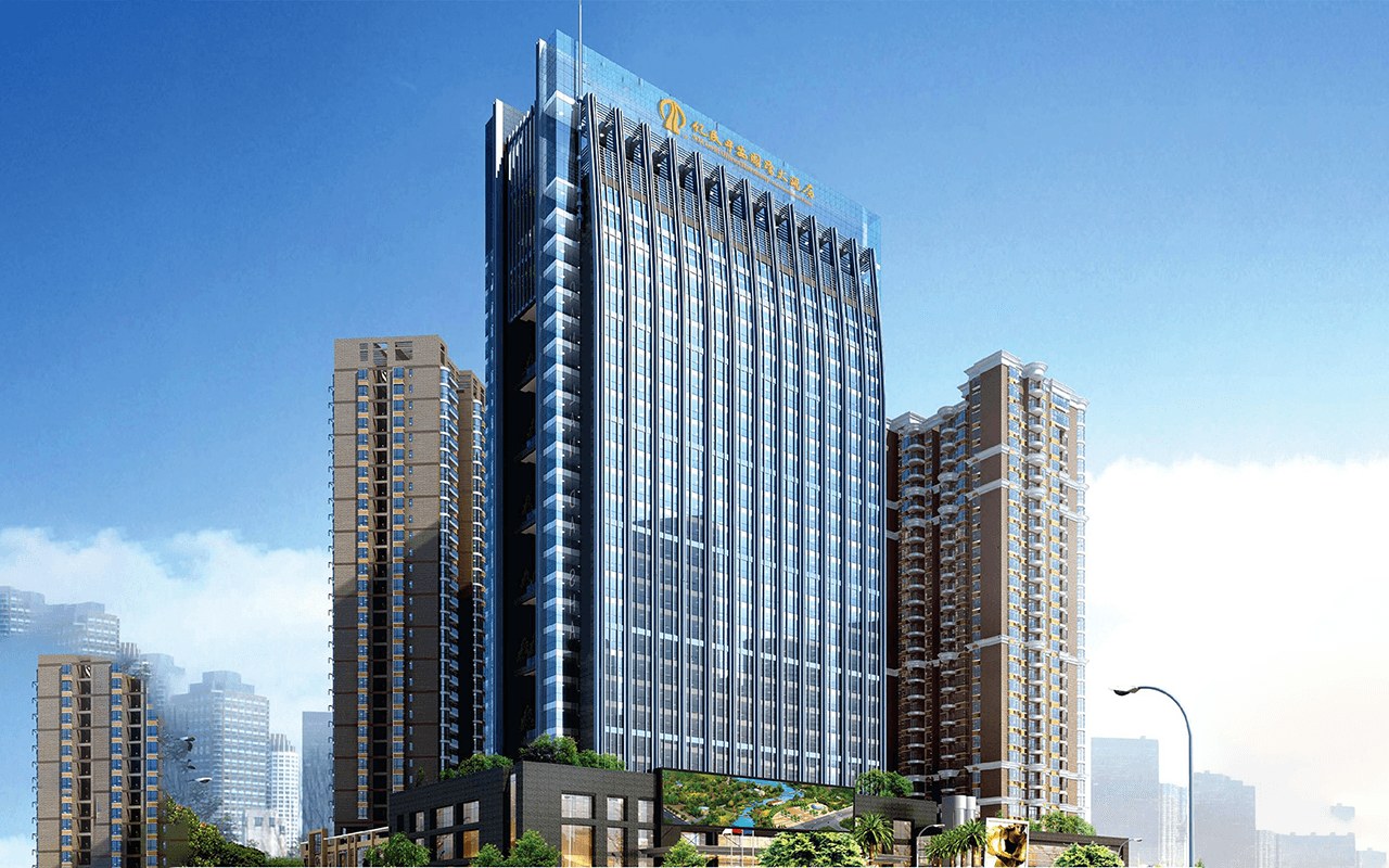 橄榄大厦(彩德城)建筑外观