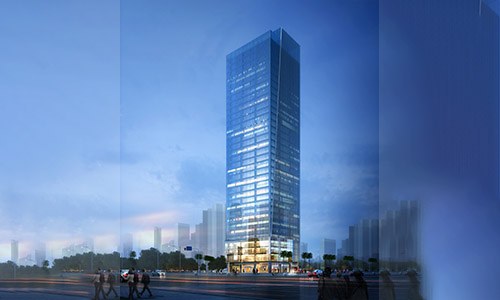 恒大都会广场建筑外观