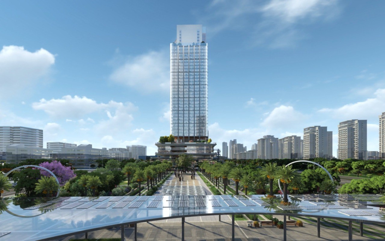 河套一号建筑外观