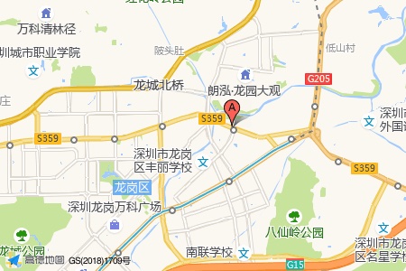 和中心周边交通与配套地图
