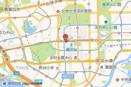 弘毅投资大厦周边交通与配套地图