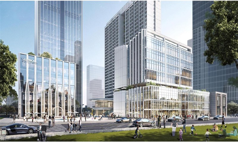 华强科创广场建筑外观