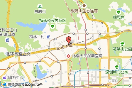 华强科创广场周边交通与配套地图