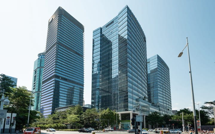 嘉里建设广场建筑外观