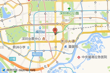 京地大厦周边交通与配套地图