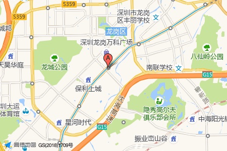 吉祥高盛科创广场周边交通与配套地图