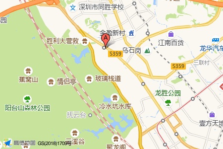 K立方广场周边交通与配套地图