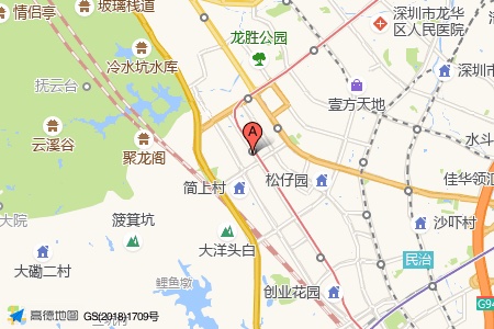 莱蒙国际周边交通与配套地图