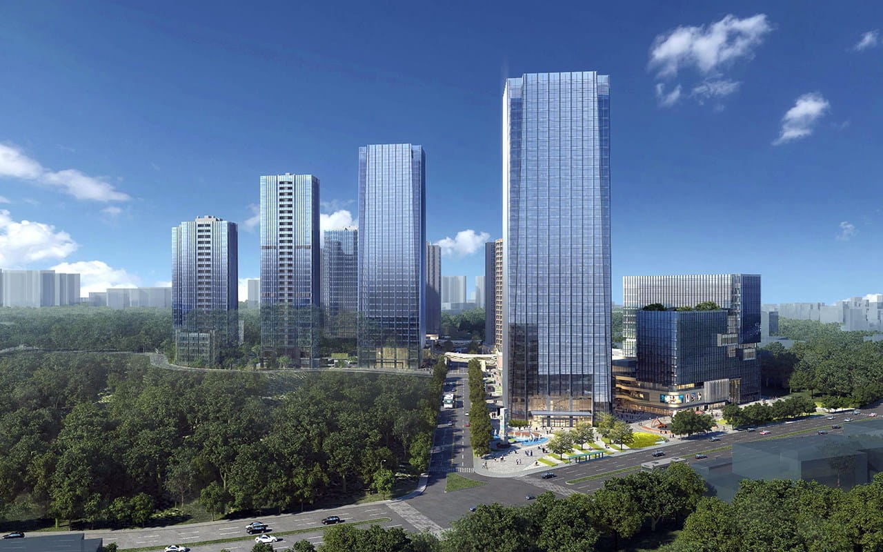 乐荟中心建筑外观