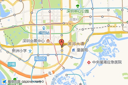 联合广场周边交通与配套地图