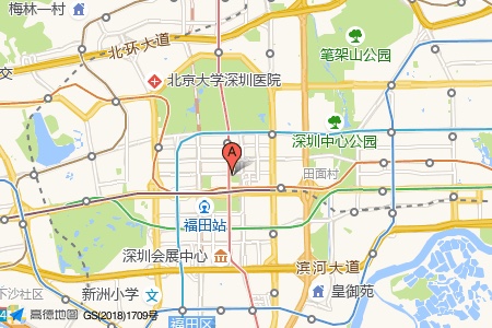 荣超经贸中心周边交通与配套地图