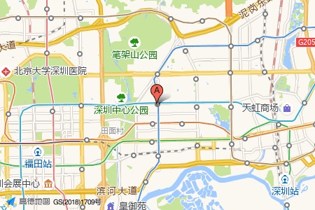 赛格科技园周边交通与配套地图