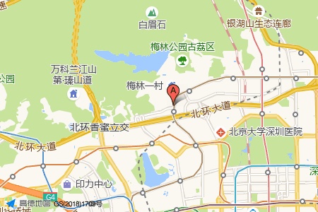 颂德国际周边交通与配套地图