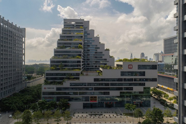 泰然大厦建筑外观