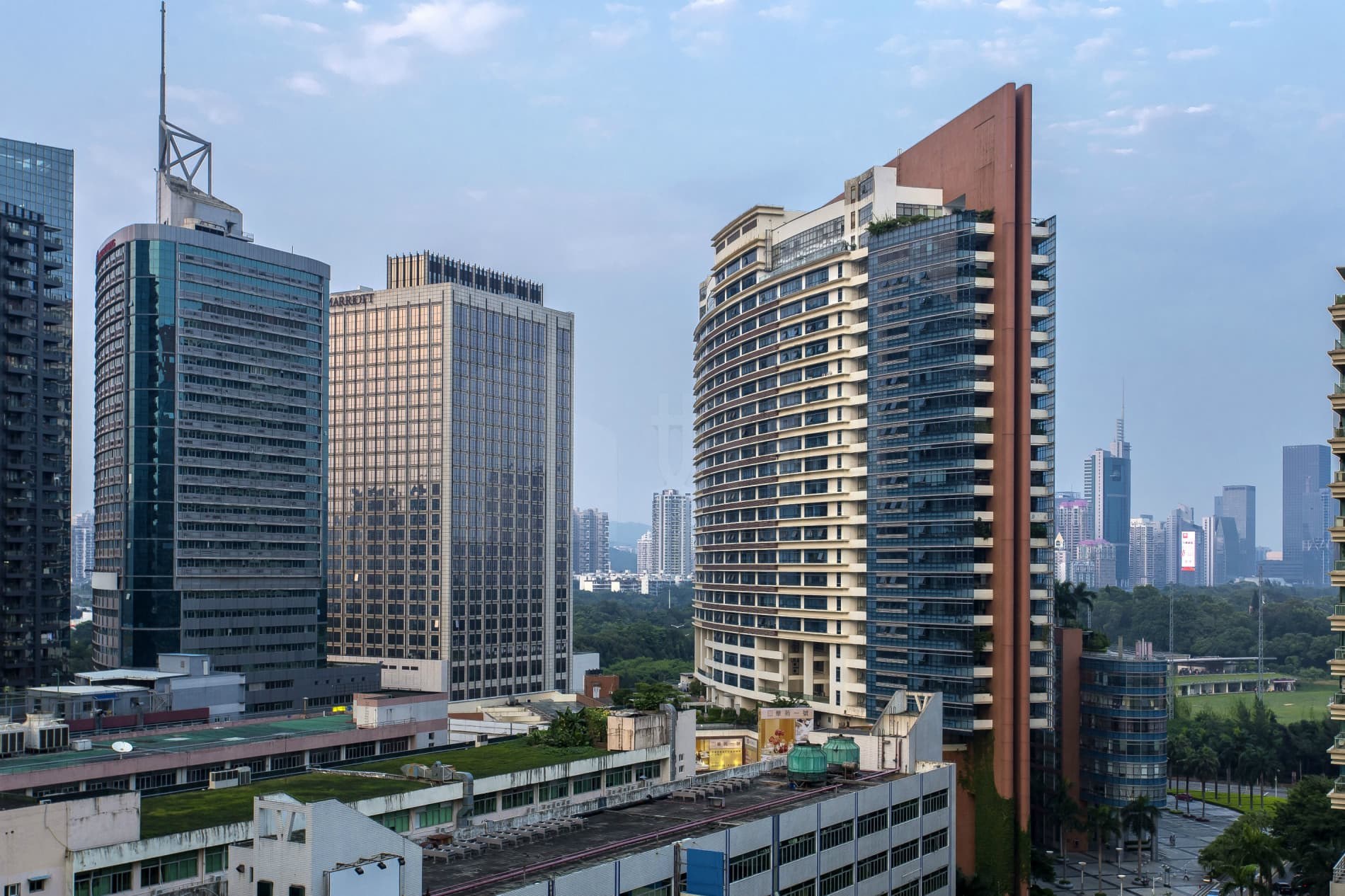 天安数码时代大厦建筑外观