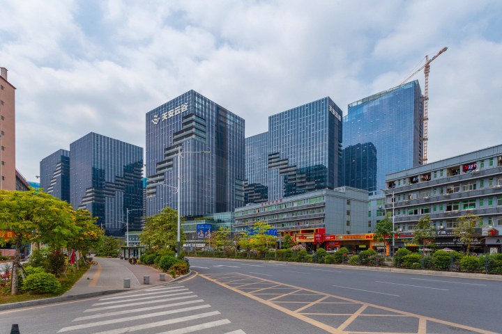 天安云谷产业园建筑外观