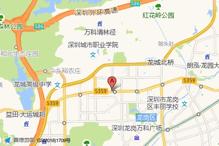 天健云途周边交通与配套地图