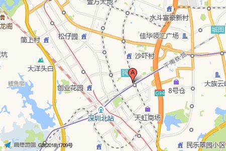 万科和颂轩周边交通与配套地图
