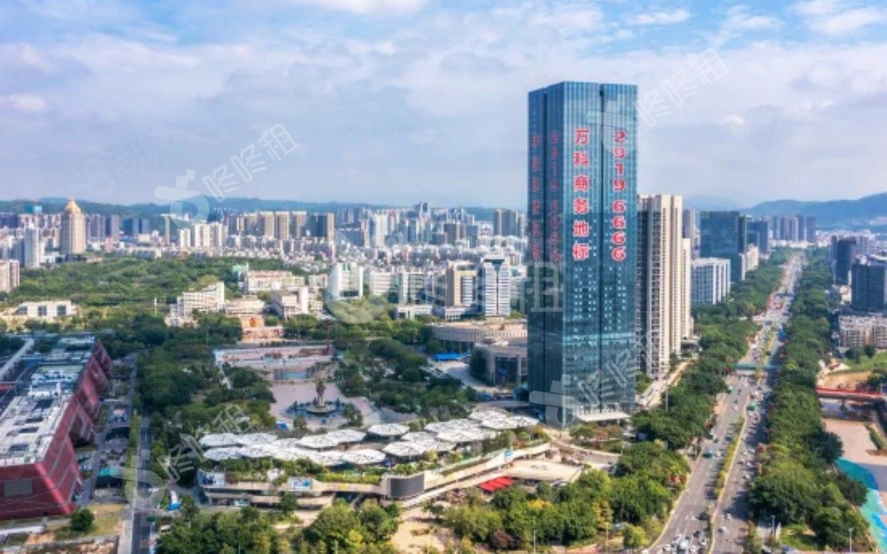 万科龙岗云中心建筑外观