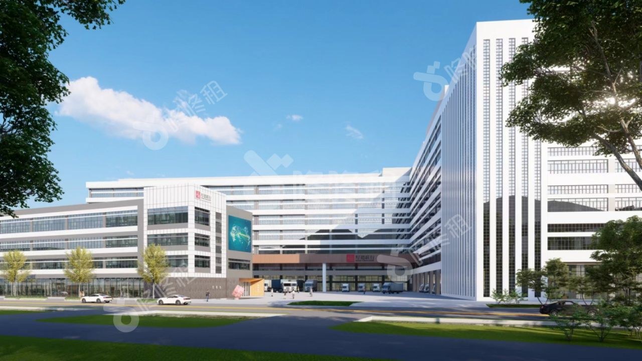 湾区数字仓物流园建筑外观