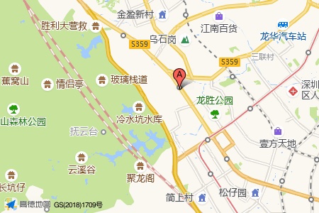 湾区数字仓物流园周边交通与配套地图