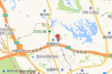 星河时代大厦周边交通与配套地图