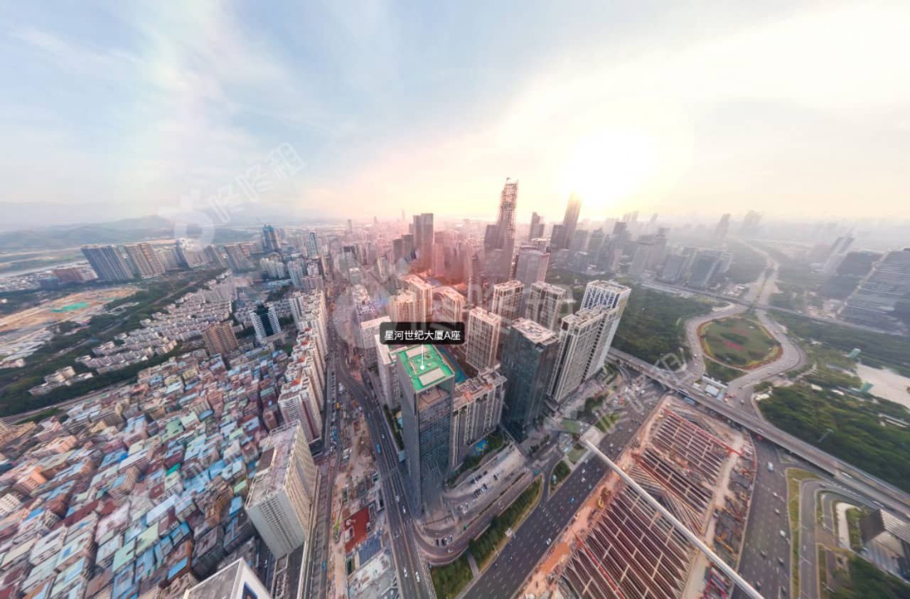 星河世纪大厦建筑外观