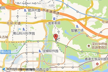 喜年中心周边交通与配套地图