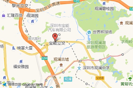 信利康乐创荟周边交通与配套地图