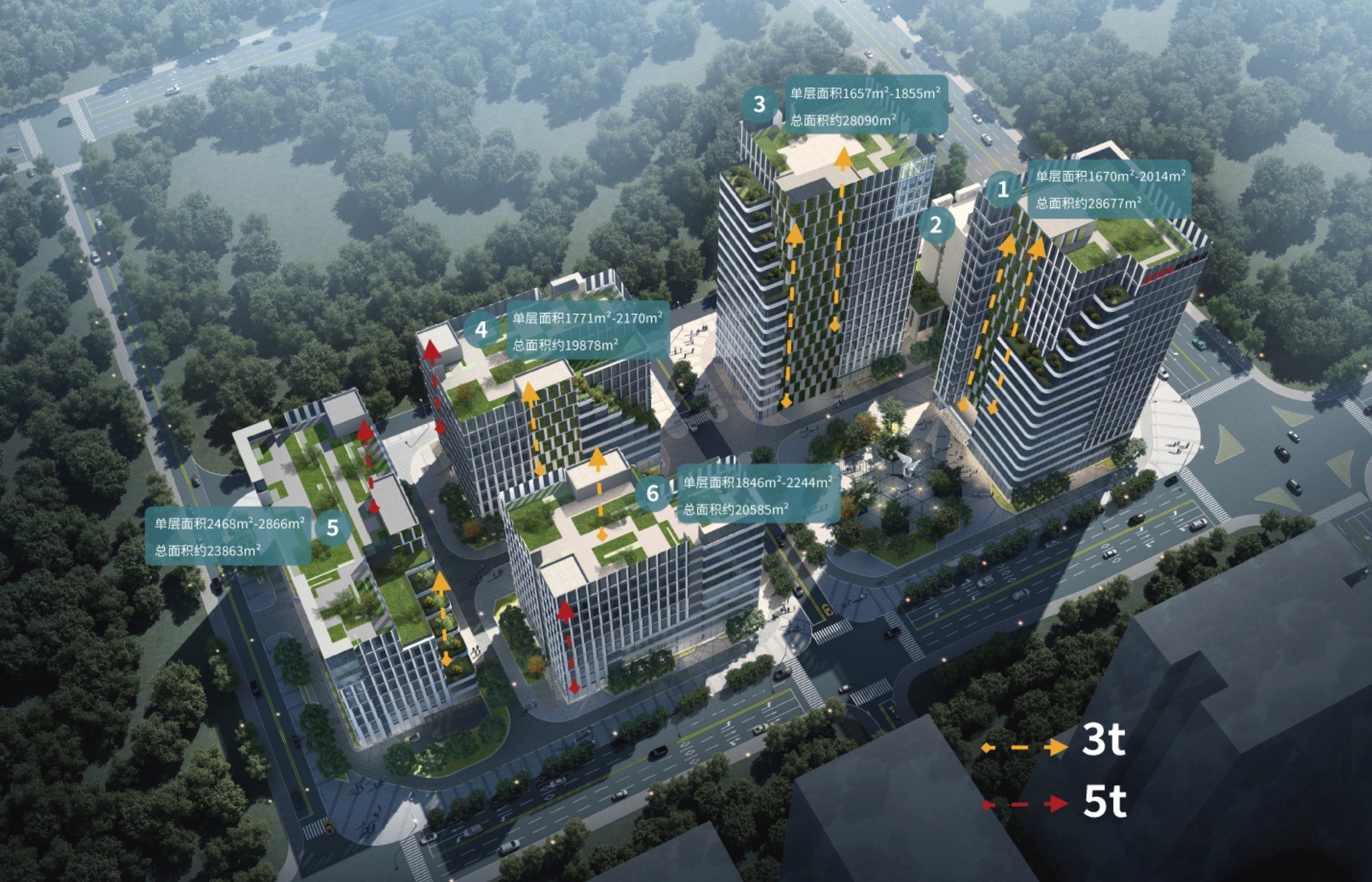 银星科技园楼盘实景