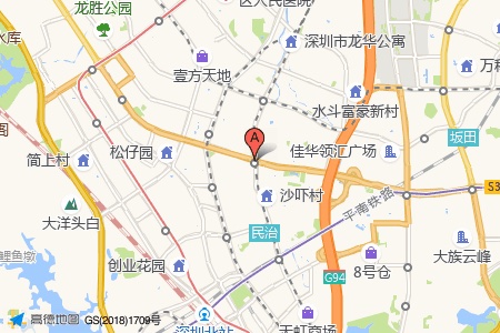 优城商务大厦周边交通与配套地图